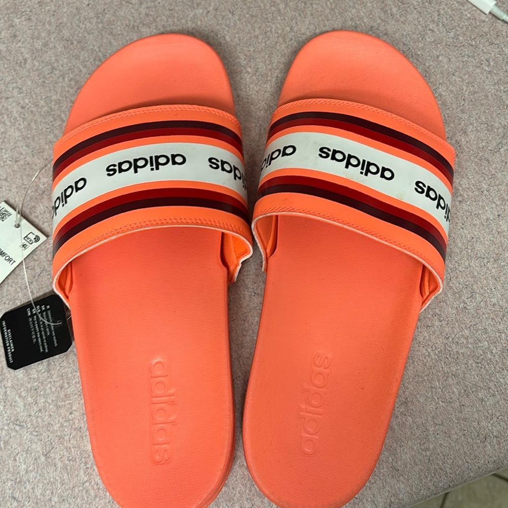 Brand new never worn adidas slides